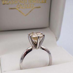 Tiffany-Style New Engagement Ring Natural Diamond 2.15 TCW